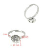 Finger Ring Setting 304 17x10mm - 1Pc