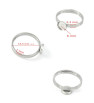 Finger Ring Setting 6mm - 1Pc