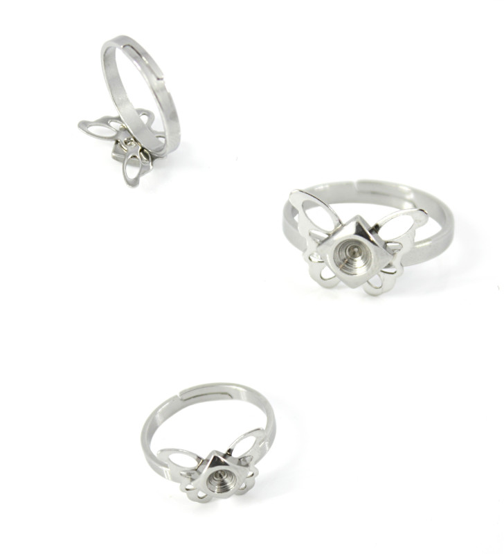 Finger Ring Setting 4mm - 1Pc