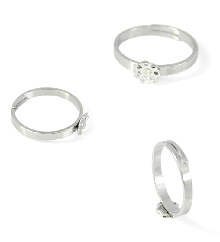 Finger Ring Setting 6mm - 1Pc