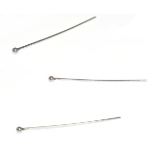 Ketlovací 32x2x0,7mm nýty s kuličkou 316 - 100Ks