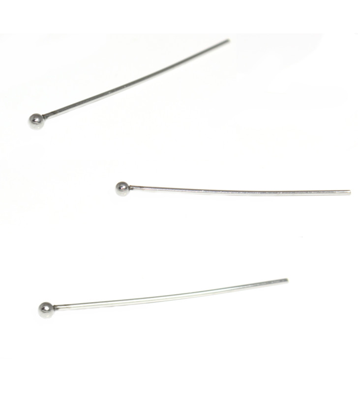 Ketlovací 40x2x0,6mm nýty s kuličkou 304  - 100Ks