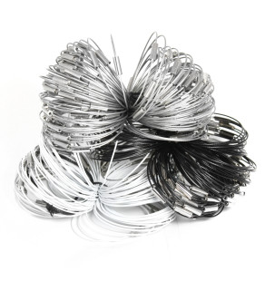 Ocelové lanko Náramek 50x1mm - 3Ks