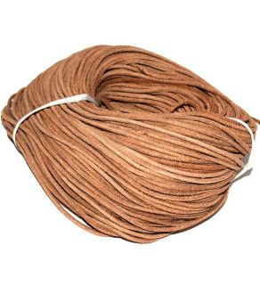 Leather coarse cord 3mm - 1m