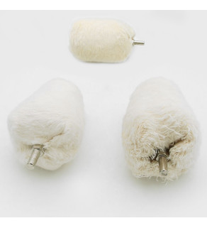 Leštící tělísko válcové na stopce 6+9mm - 50x40mm