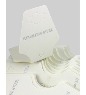 Papírová bižuterní karta 94x40mm - 100Ks